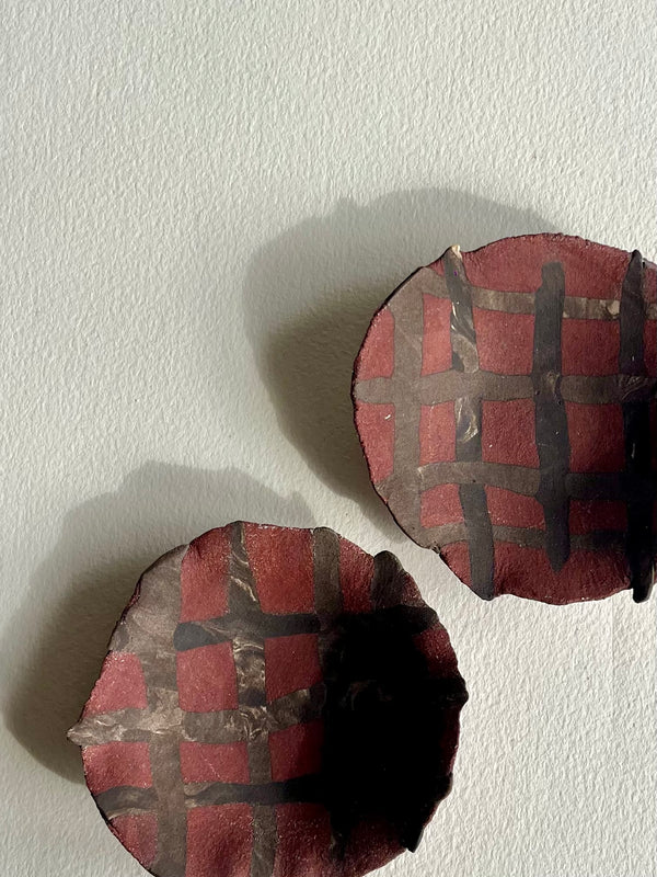Red Weave Dish