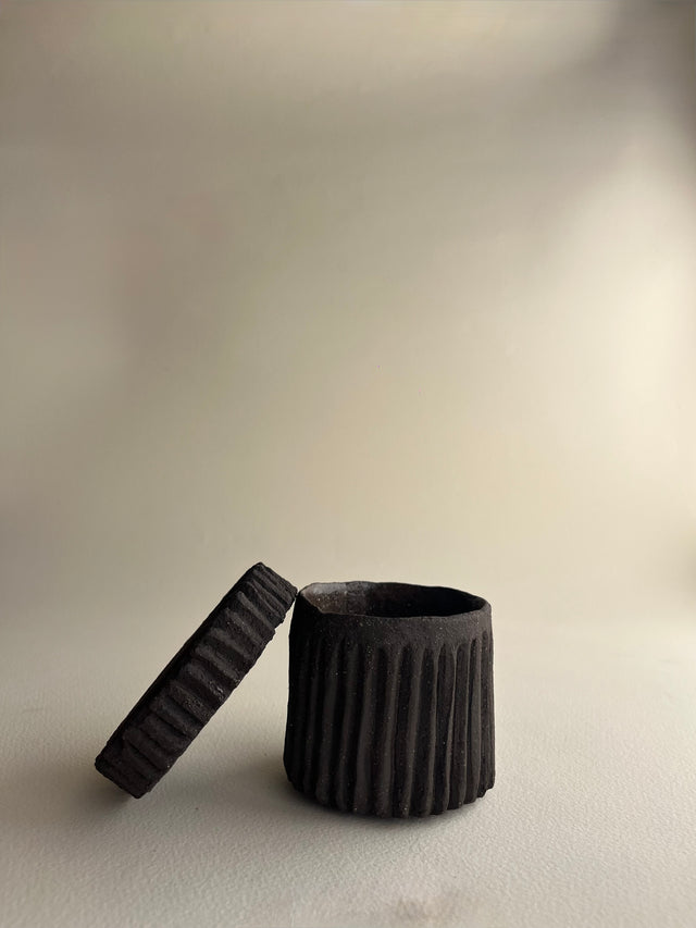 Small jar with lid