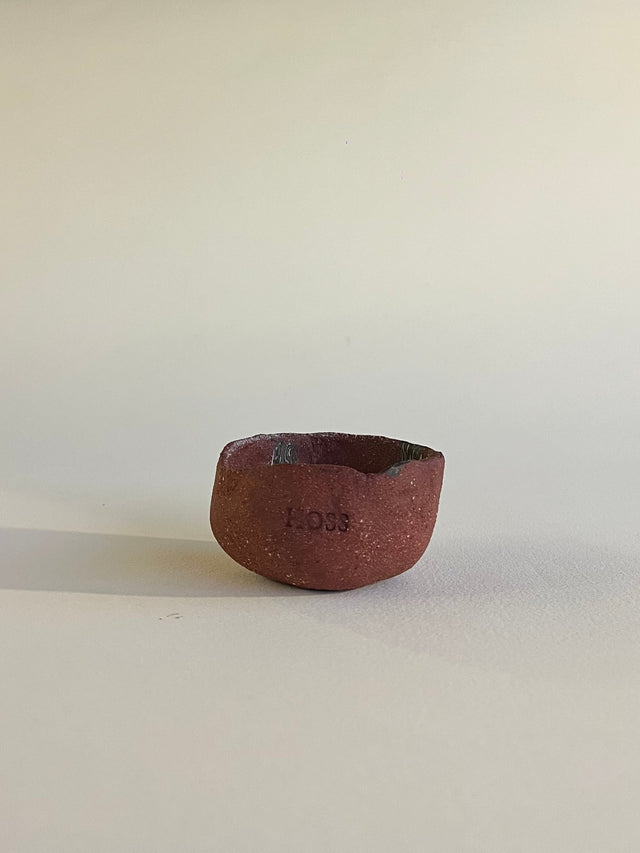 Red incense bowl
