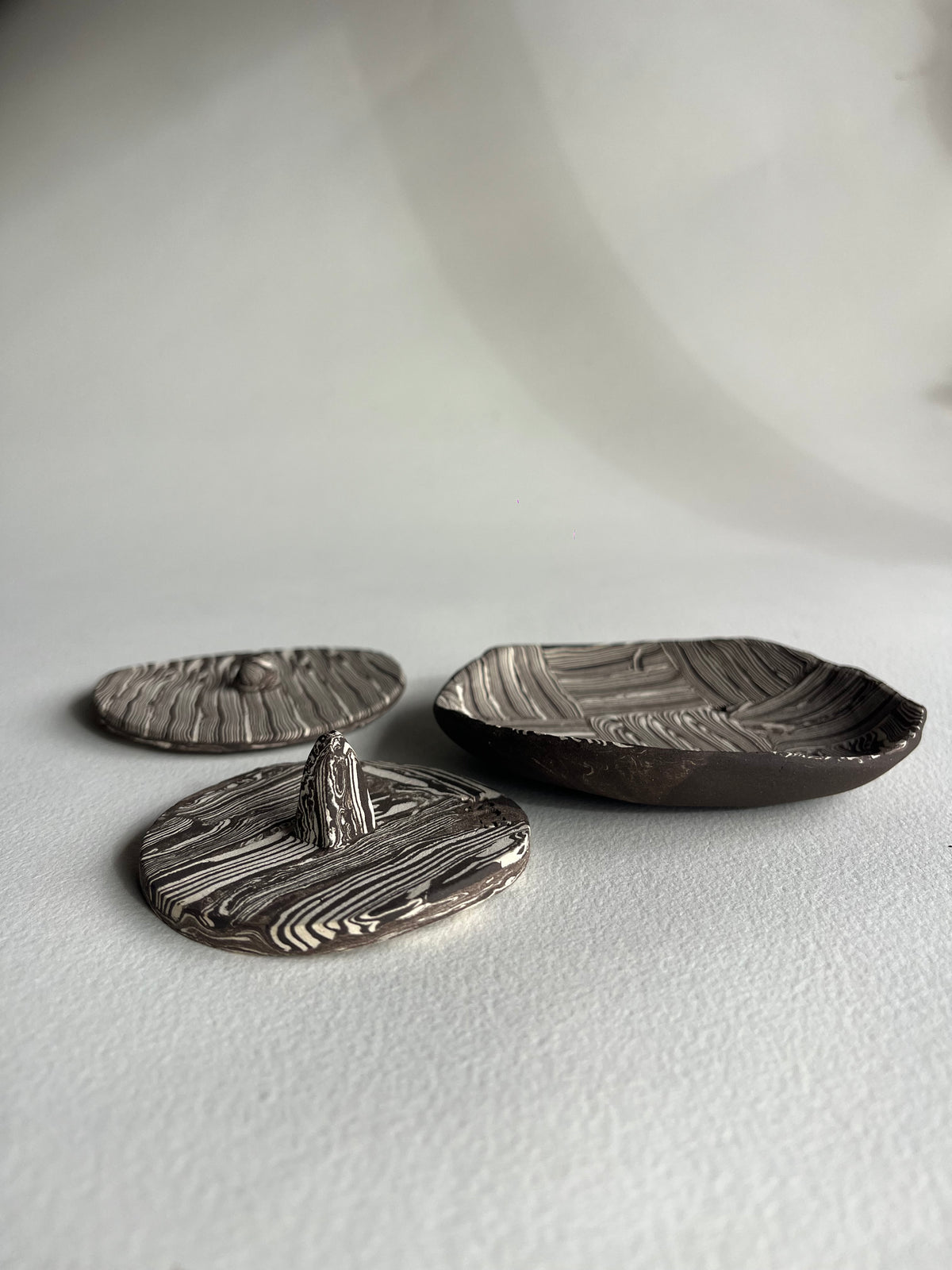 Incense stick holder and plates