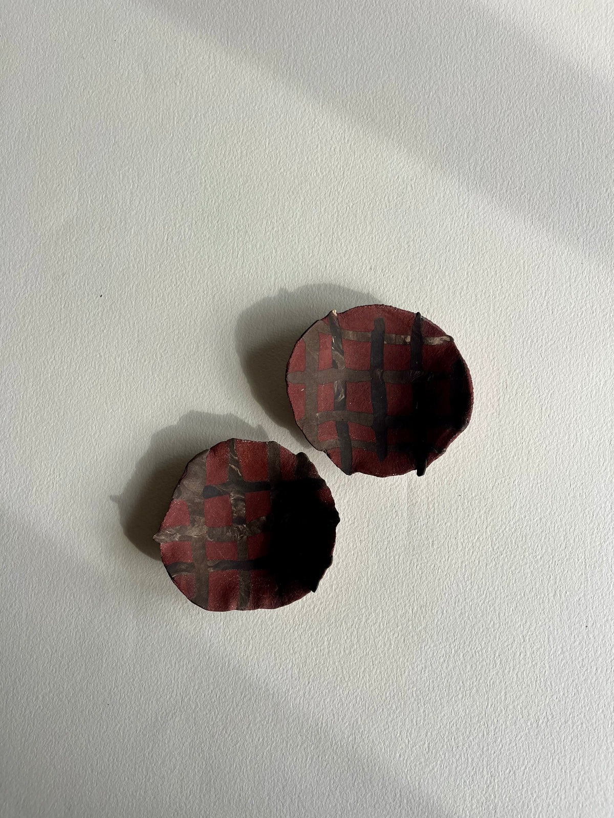 Red Weave Dish
