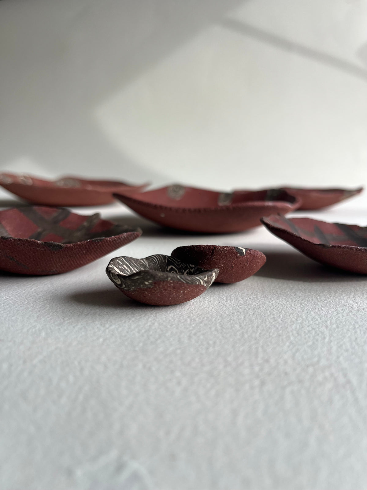 Red Weave Dish