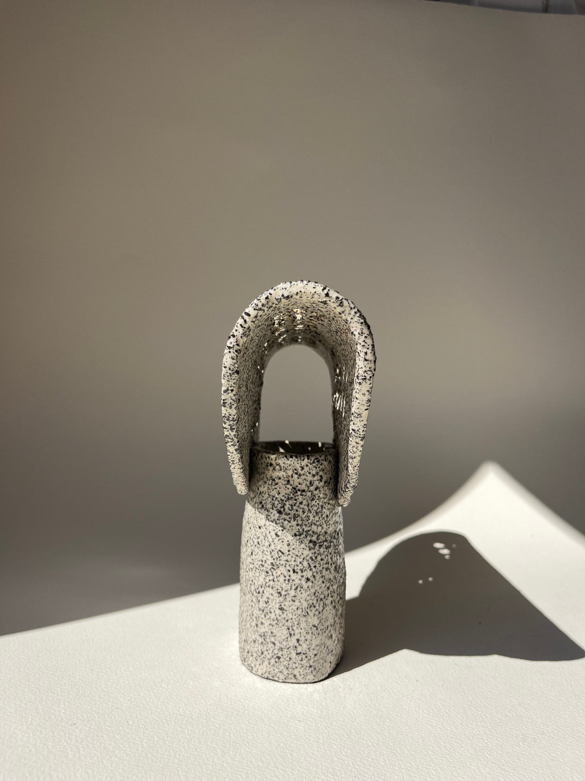 M_01G — Half Moon TO Holes Glazed